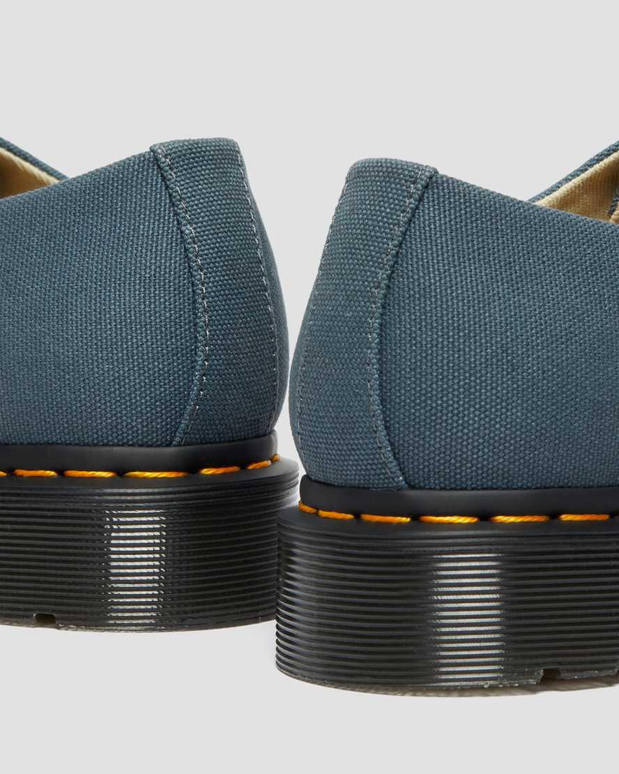 Botas Casuales Dr Martens 1461 Canvas Oxford Hombre Gris  España |  58274-GZUS