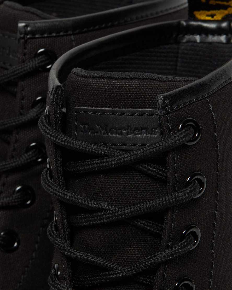 Botas Casuales Dr Martens Cairo Canvas Lace Up Hombre Negras  España |  40713-TCLU