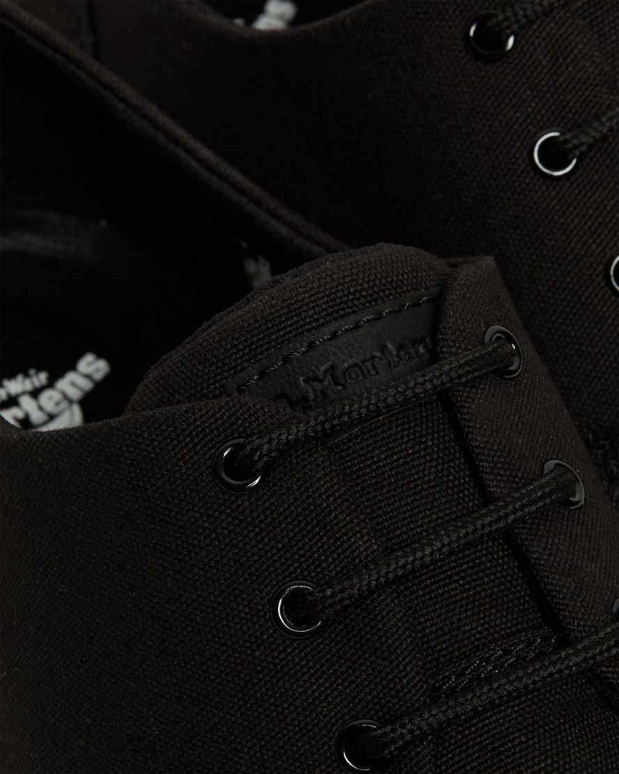 Botas Casuales Dr Martens Cairo Low Canvas Hombre Negras  España |  06942-YMHE