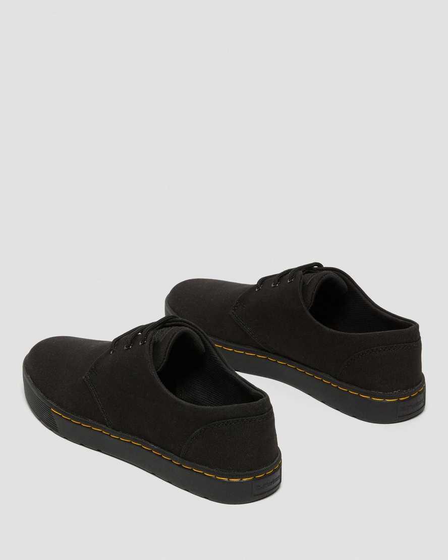 Botas Casuales Dr Martens Cairo Low Canvas Hombre Negras  España |  06942-YMHE