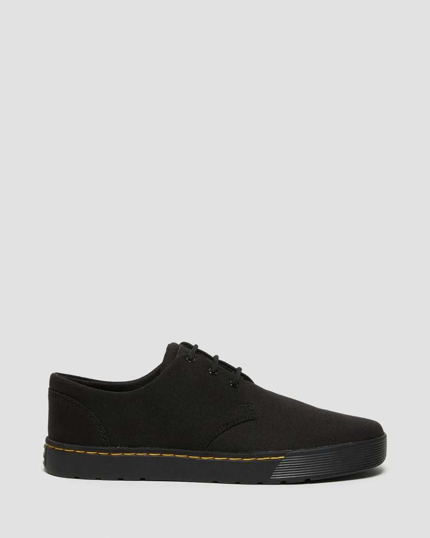 Botas Casuales Dr Martens Cairo Low Canvas Hombre Negras  España |  06942-YMHE