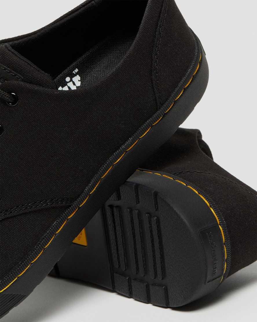 Botas Casuales Dr Martens Cairo Low Canvas Hombre Negras  España |  06942-YMHE