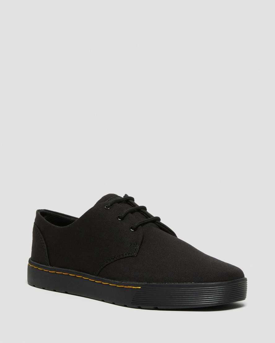 Botas Casuales Dr Martens Cairo Low Canvas Hombre Negras  España |  06942-YMHE