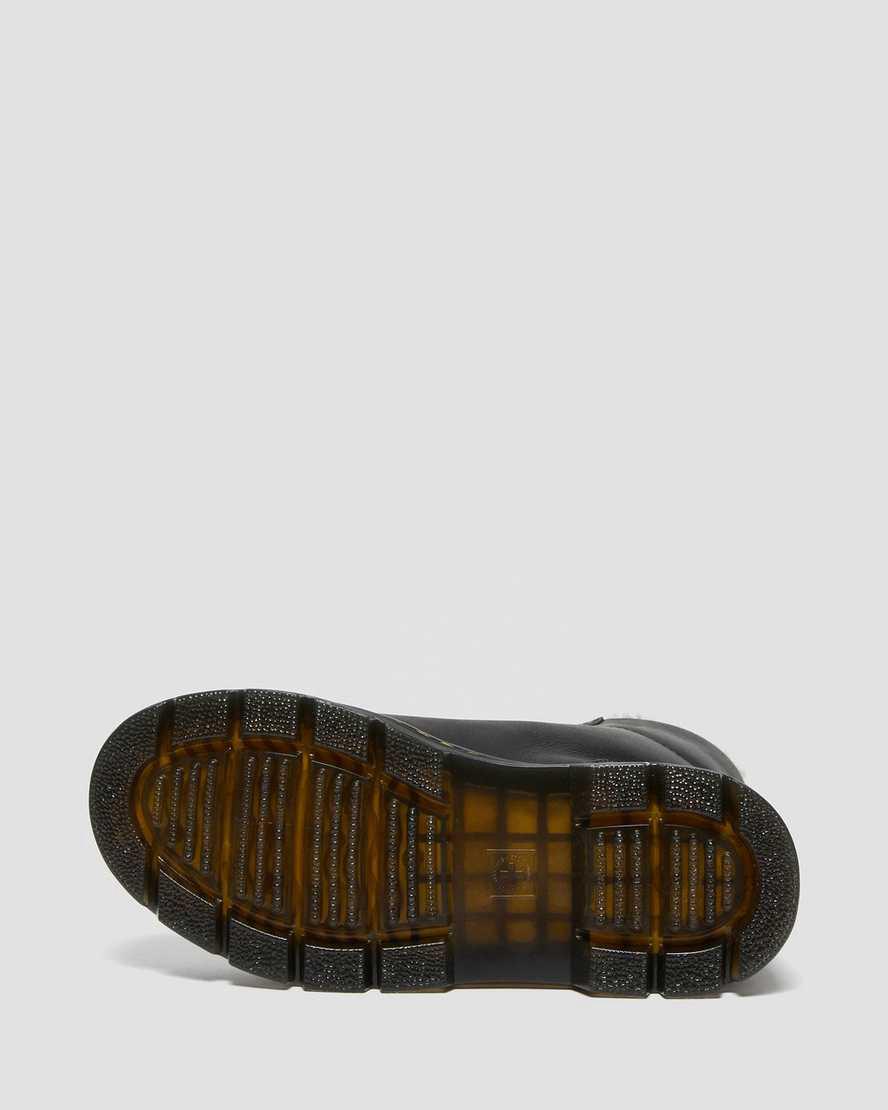 Botas Casuales Dr Martens Combs Faux Shearling Lined Mujer Negras  España |  72695-TFWM