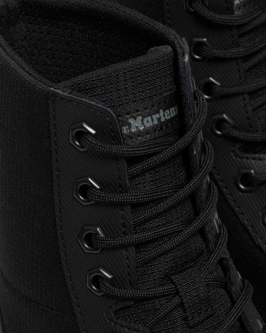 Botas Casuales Dr Martens Combs II Poly Mujer Black-Black Element Rip Stop  España |  05876-KXTC