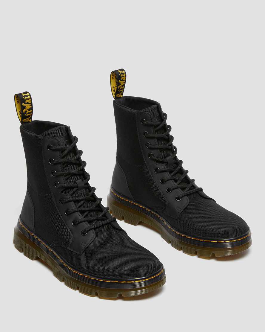 Botas Casuales Dr Martens Combs Poly Mujer Negras  España |  35786-WQXV