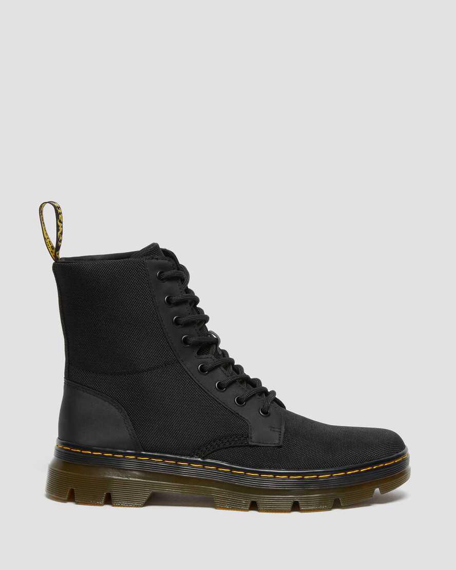 Botas Casuales Dr Martens Combs Poly Mujer Negras  España |  35786-WQXV