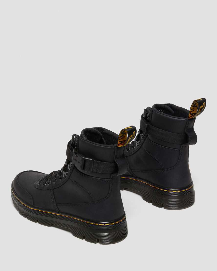 Botas Casuales Dr Martens Combs Tech Wyoming Leather Hombre Negras  España |  86052-RHWY