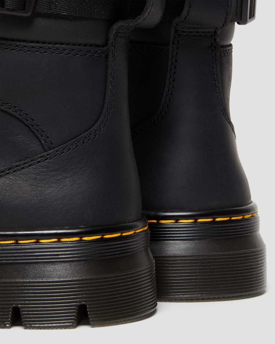 Botas Casuales Dr Martens Combs Tech Wyoming Leather Hombre Negras  España |  86052-RHWY