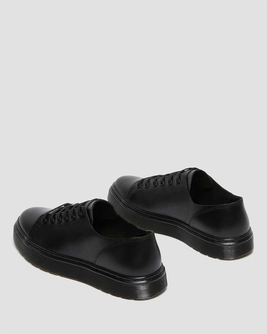 Botas Casuales Dr Martens Dante Brando Leather Mujer Negras  España |  47963-LUWO