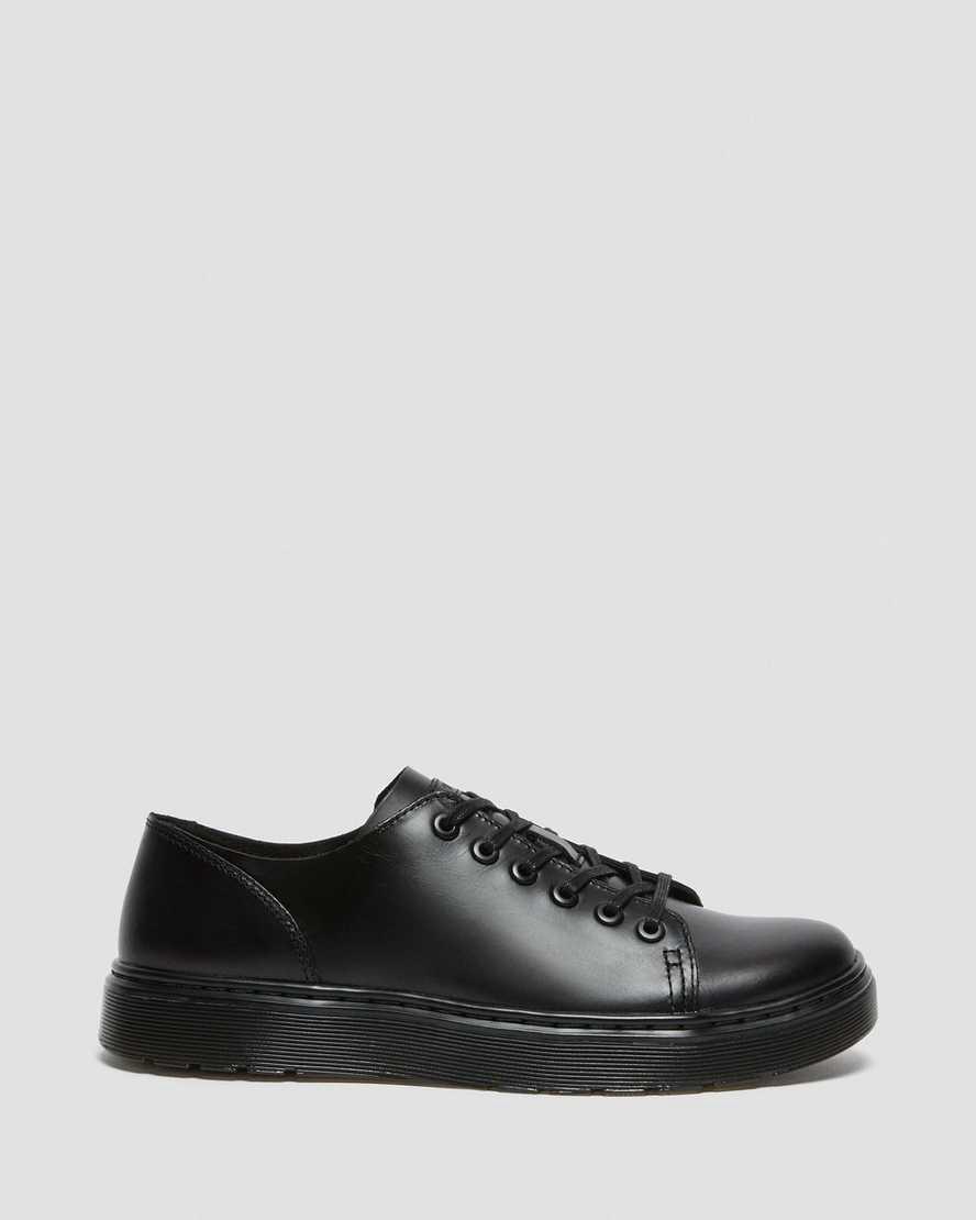 Botas Casuales Dr Martens Dante Brando Leather Mujer Negras  España |  47963-LUWO