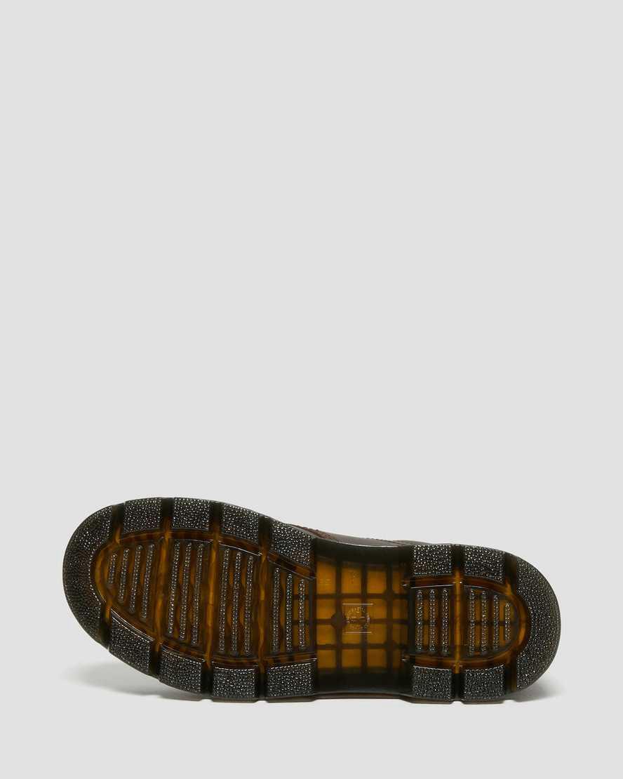 Botas Casuales Dr Martens Reeder Crazy Horse Leather Utility Mujer Marrones Oscuro  España |  54086-AYTD