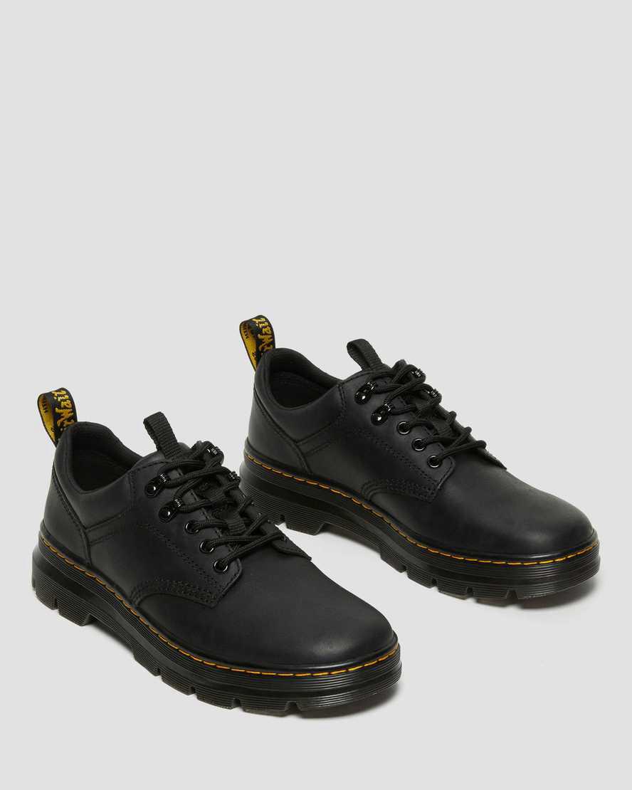 Botas Casuales Dr Martens Reeder Wyoming Leather Utility Hombre Negras  España |  38570-YRUE