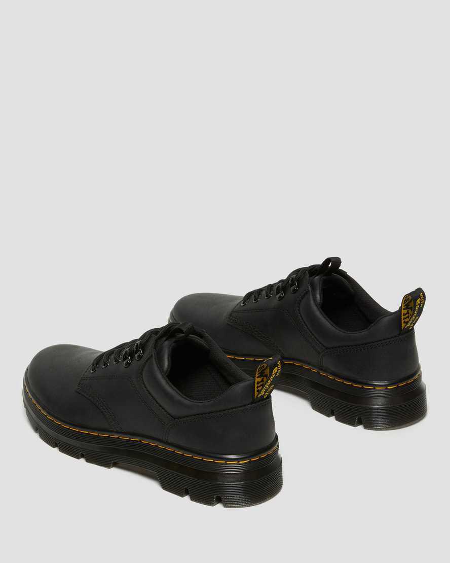 Botas Casuales Dr Martens Reeder Wyoming Leather Utility Hombre Negras  España |  38570-YRUE
