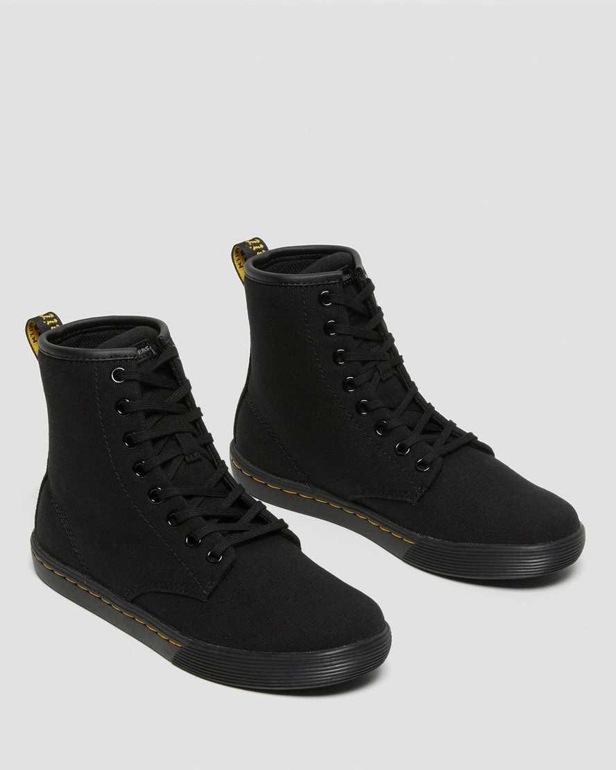 Botas Casuales Dr Martens Sheridan Canvas Mujer Negras  España |  07329-SCAE