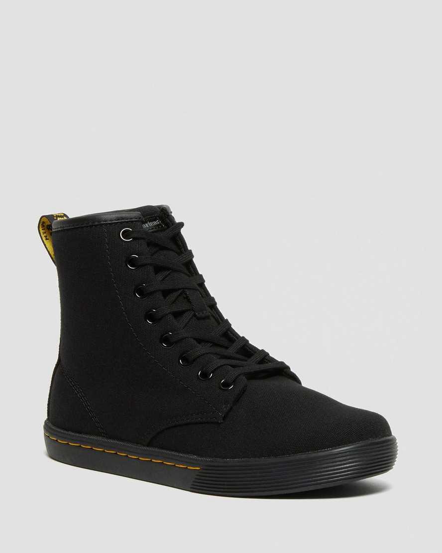 Botas Casuales Dr Martens Sheridan Canvas Mujer Negras  España |  07329-SCAE