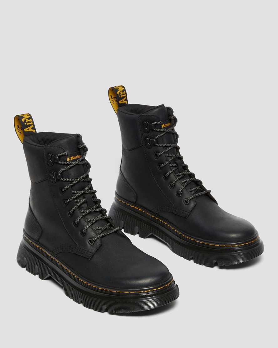 Botas Casuales Dr Martens Tarik Wyoming Leather Utility Mujer Negras  España |  20593-QOPL