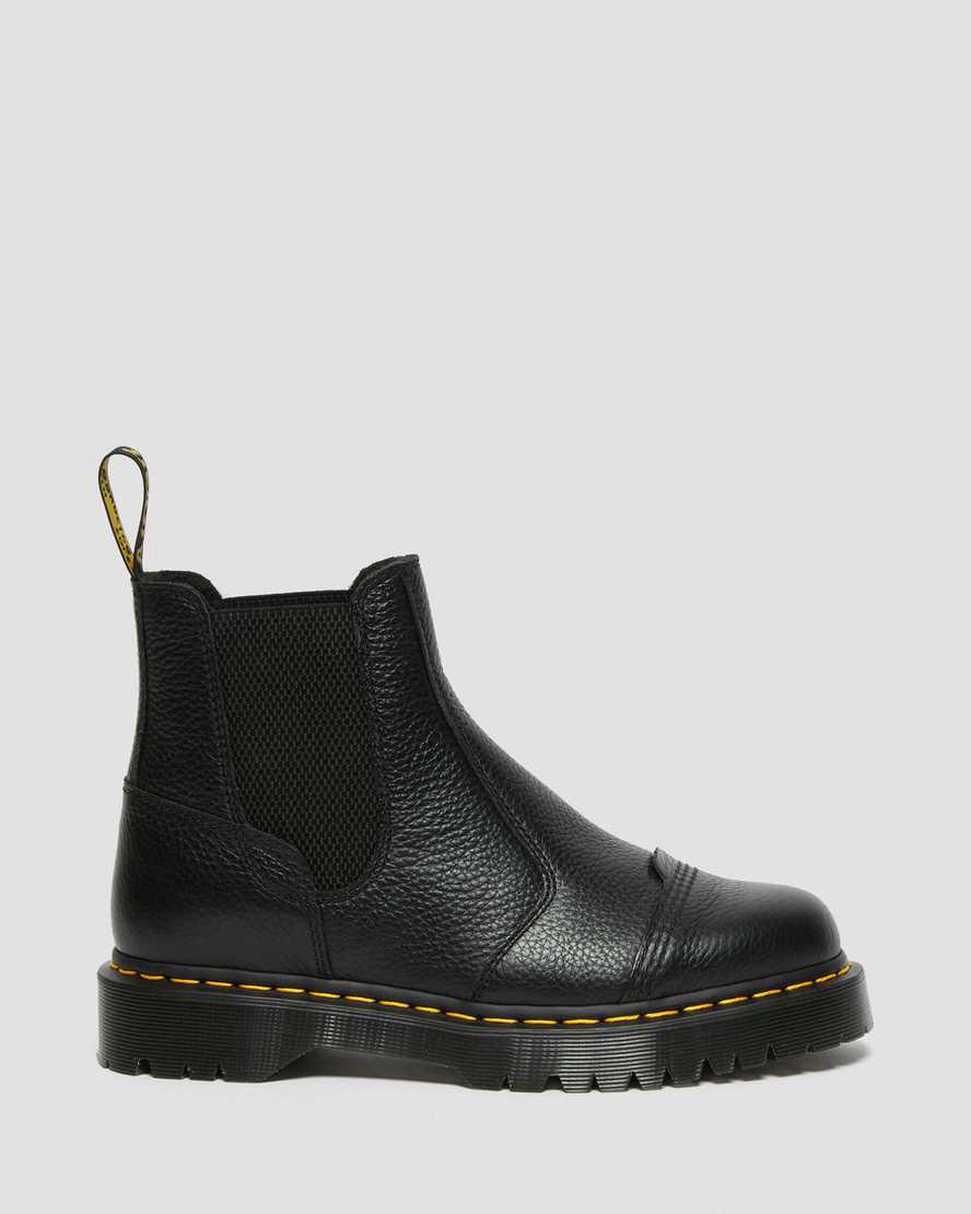 Botas Plataforma Dr Martens 2976 Bex Faux Fur-Lined Chelsea Mujer Negras  España |  30156-IXFY