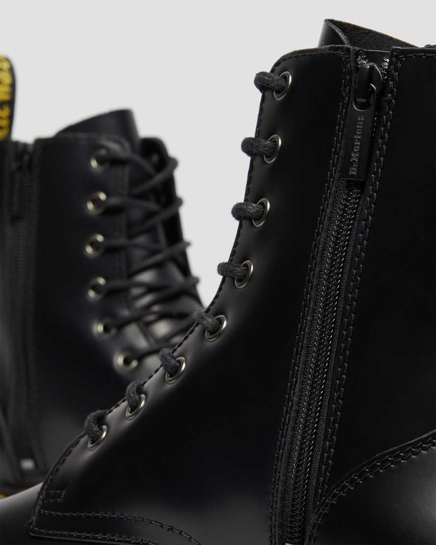 Botas Plataforma Dr Martens Jadon  España |  Official Hombre Negras  España |  97160-QLRF