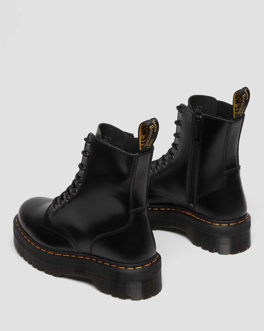 Botas Plataforma Dr Martens Jadon  España |  Official Hombre Negras  España |  97160-QLRF
