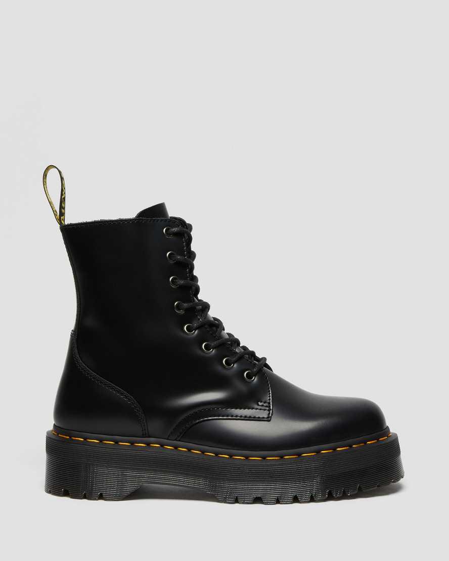 Botas Plataforma Dr Martens Jadon  España |  Official Hombre Negras  España |  97160-QLRF