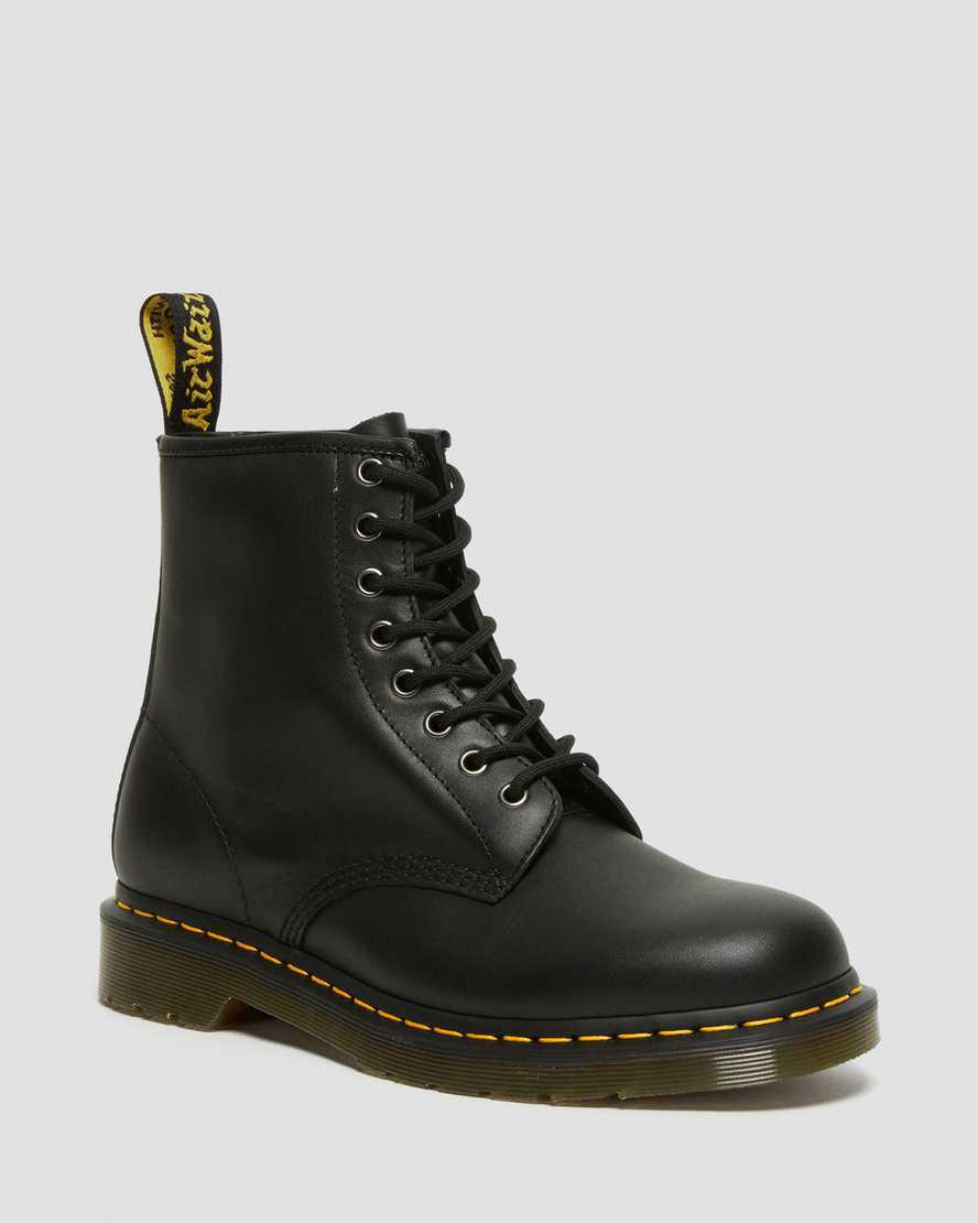 Botas con Cordones Dr Martens 1460 Nappa Leather Hombre Negras  España |  63492-EARK