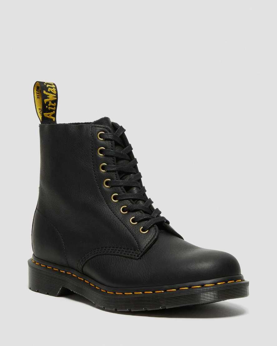 Botas con Cordones Dr Martens 1460 Pascal Ambassador Leather Hombre Negras  España |  17389-FDMP