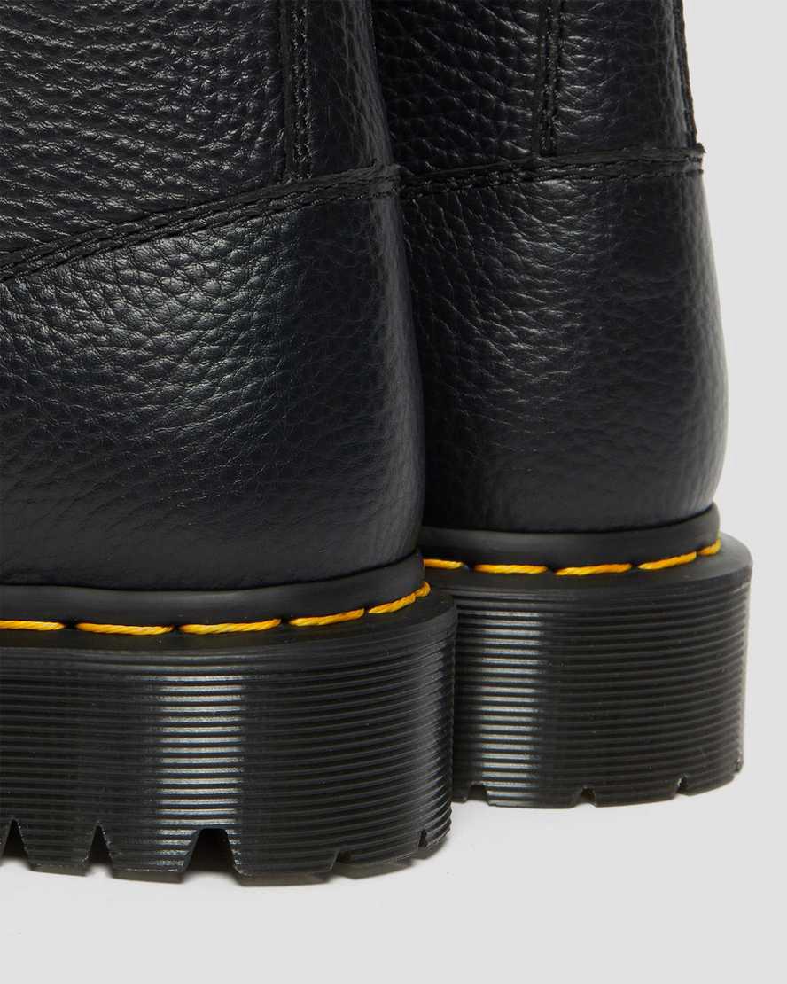 Botas de Invierno Dr Martens 1460 Bex Faux Fur-Lined Leather Lace Up Hombre Negras  España |  80347-GZKM