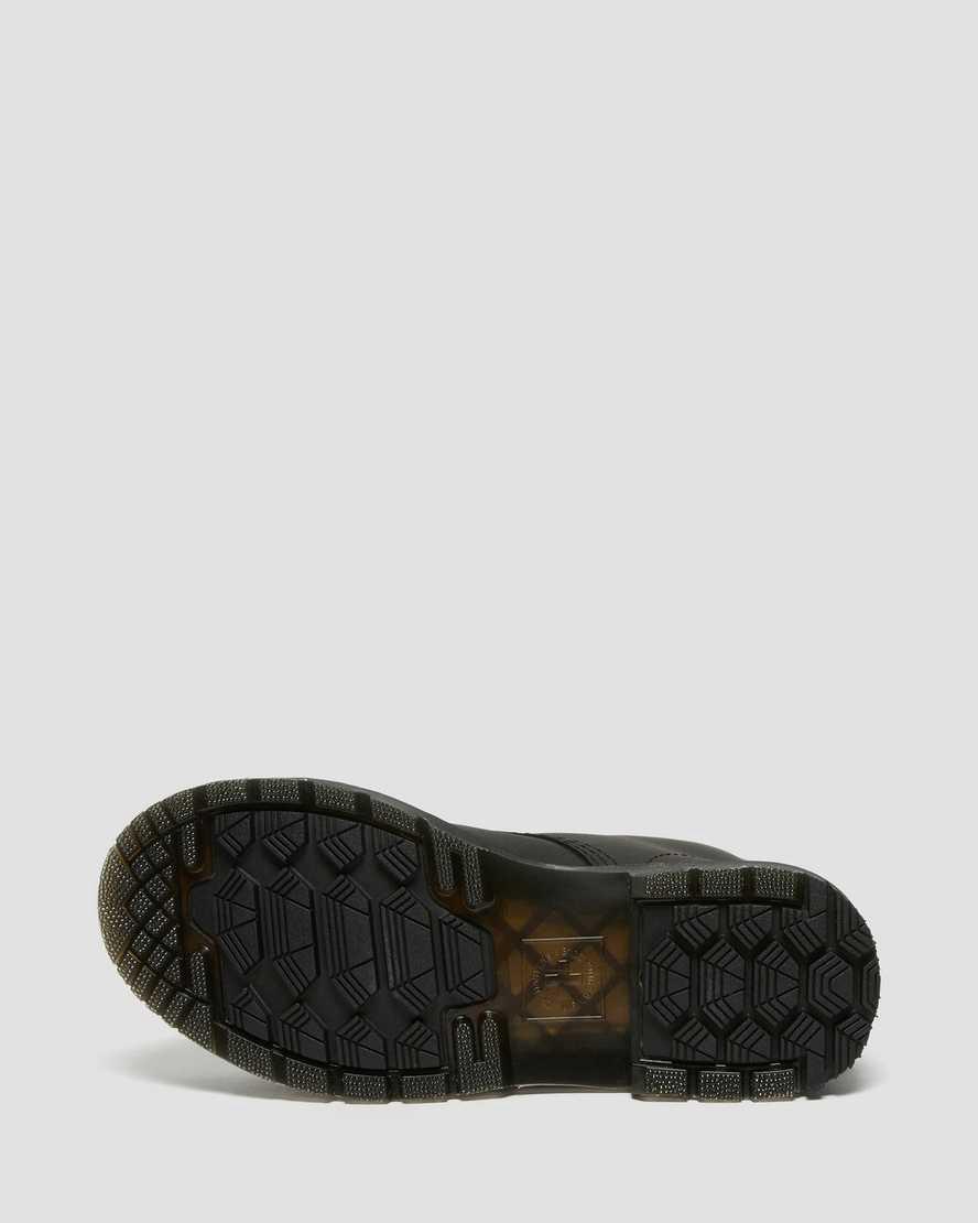 Botas de Invierno Dr Martens 1460 Pascal Wintergrip Leather Lace Up Mujer Negras  España |  02695-NVGL