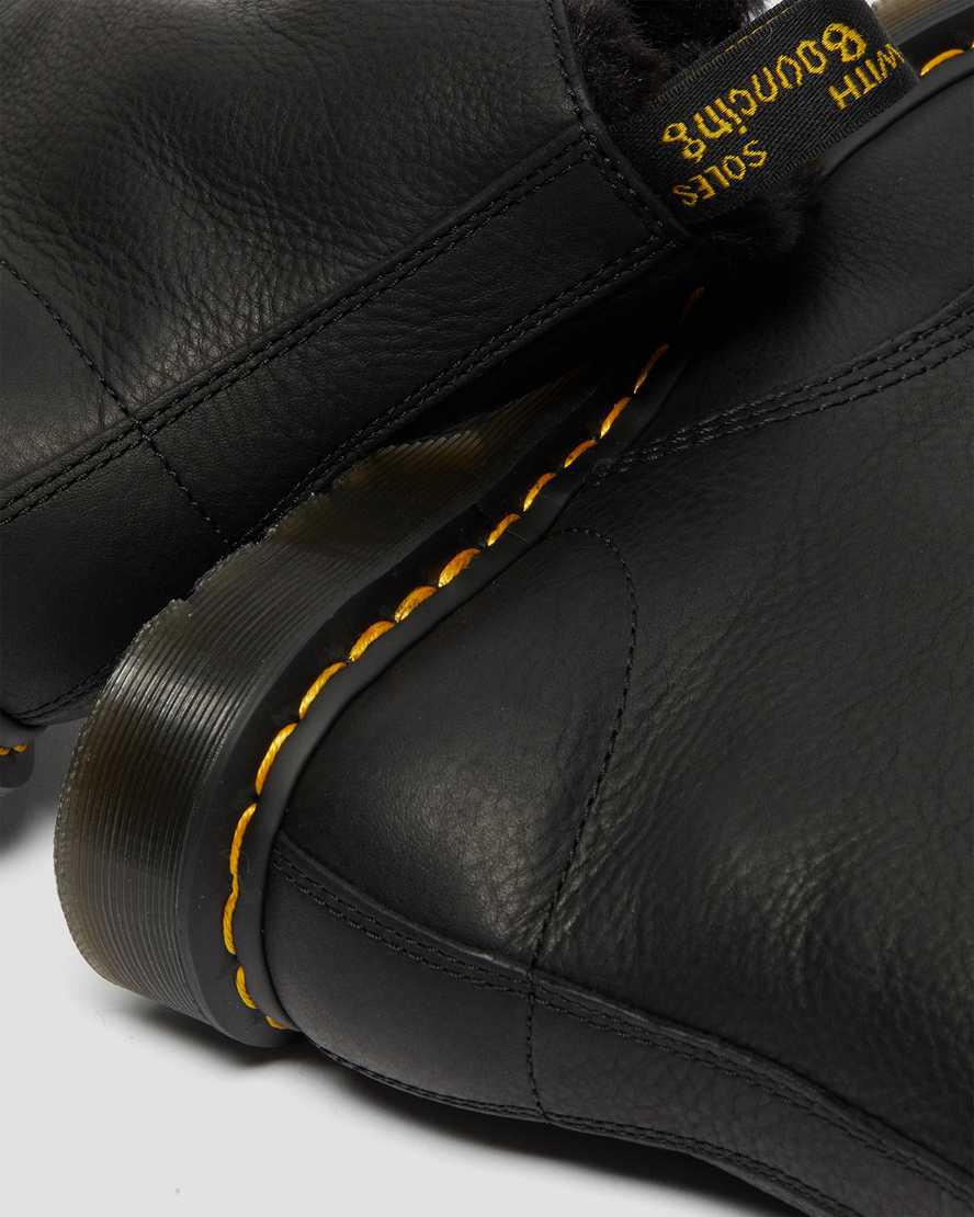 Botas de Invierno Dr Martens 1460 Pascal Faux Fur Lined Lace Up Hombre Negras  España |  06248-BGQM