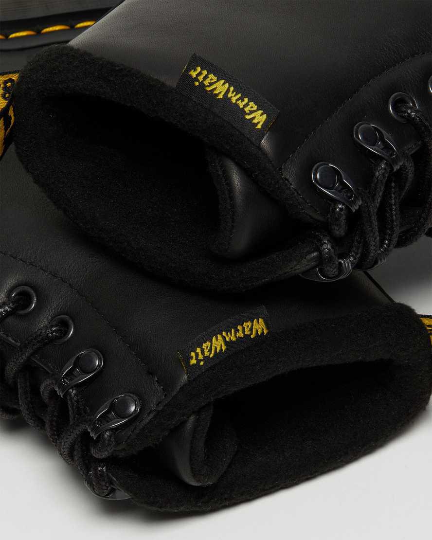 Botas de Invierno Dr Martens 1460 Pascal Warmwair Leather Lace Up Hombre Negras  España |  42796-NVCL
