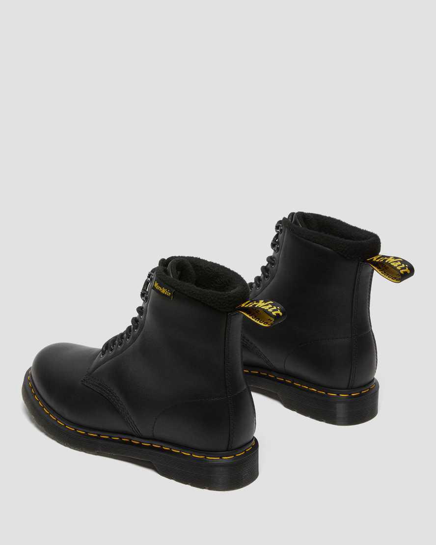 Botas de Invierno Dr Martens 1460 Pascal Warmwair Leather Lace Up Hombre Negras  España |  42796-NVCL