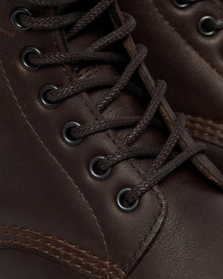 Botas de Invierno Dr Martens 1460 Pascal Warmwair Leather Lace Up Mujer Marrones Oscuro  España |  72869-CDBX