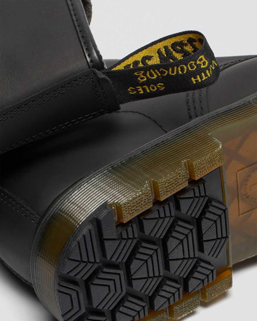 Botas de Invierno Dr Martens 1460 Wintergrip Lace Up Hombre Negras  España |  80123-EYVX