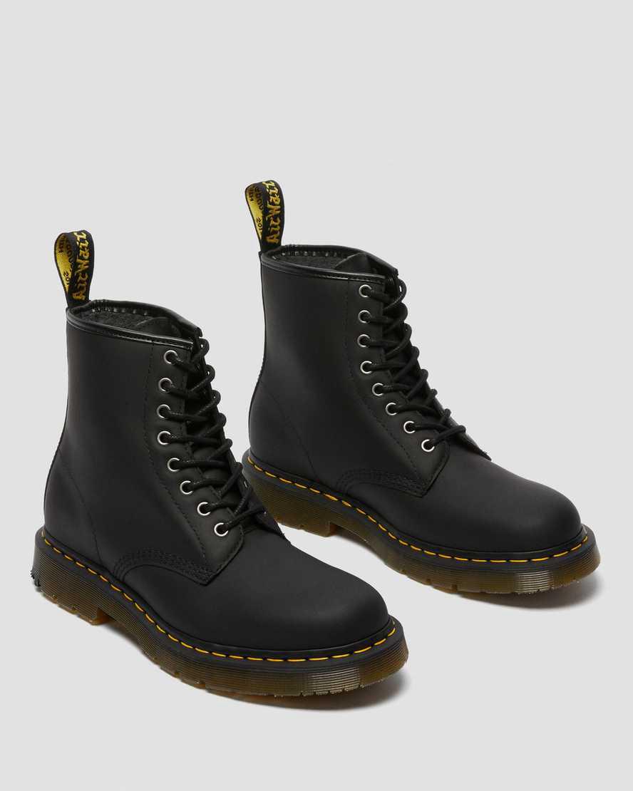Botas de Invierno Dr Martens 1460 Wintergrip Lace Up Hombre Negras  España |  80123-EYVX