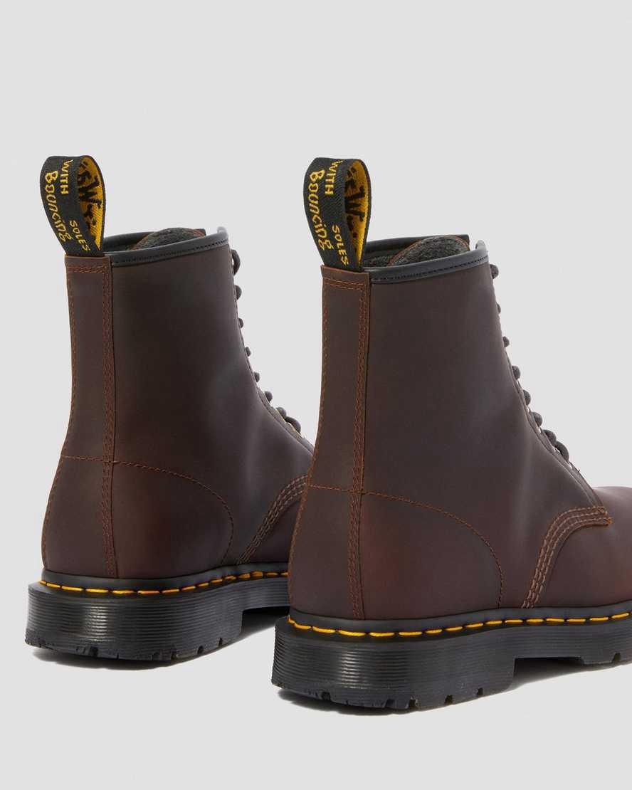 Botas de Invierno Dr Martens 1460 Wintergrip Lace Up Hombre Marrones  España |  86253-KEPY