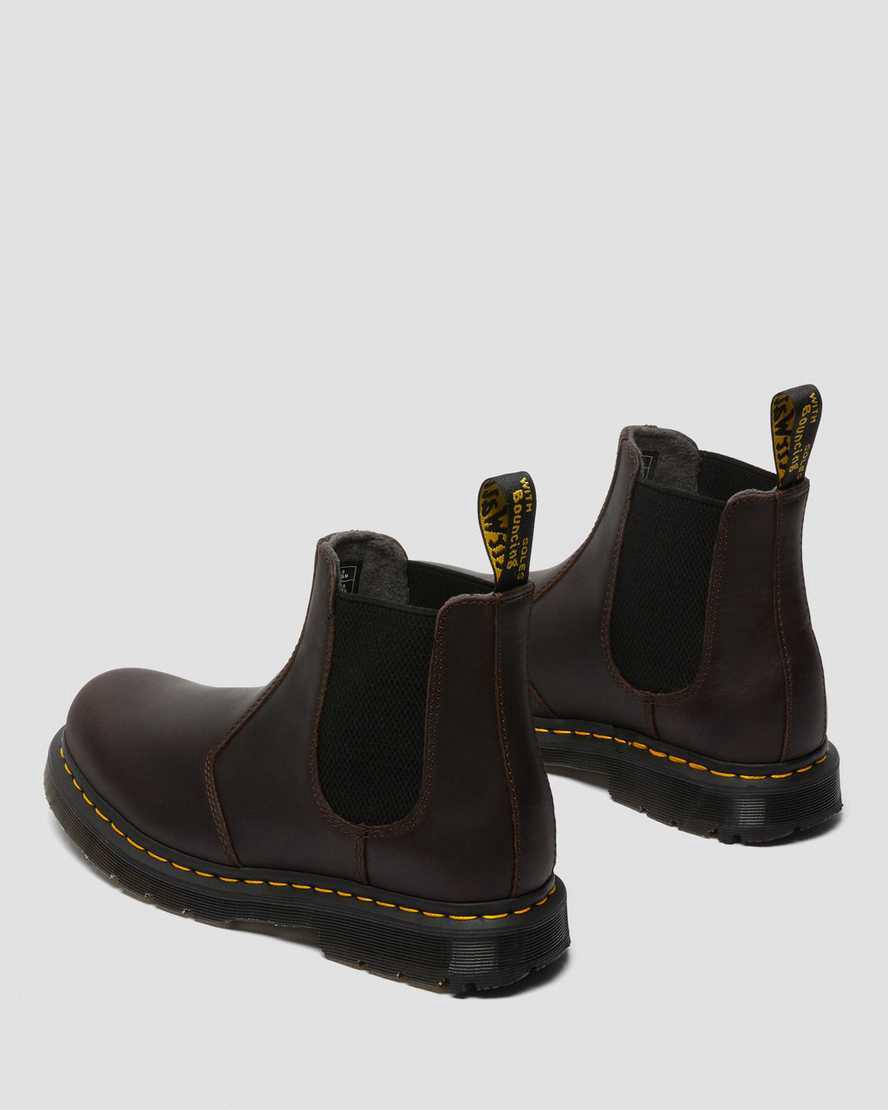 Botas de Invierno Dr Martens 2976 Wintergrip Chelsea Hombre Marrones  España |  05132-UKGW