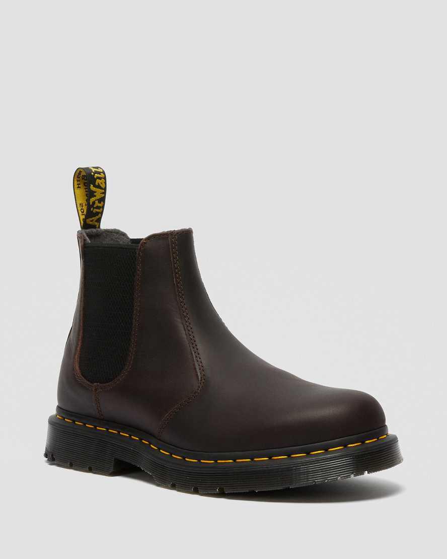Botas de Invierno Dr Martens 2976 Wintergrip Chelsea Hombre Marrones  España |  05132-UKGW