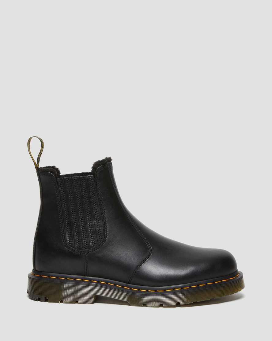 Botas de Invierno Dr Martens 2976 Wintergrip Leather Chelsea Hombre Negras  España |  08615-JFHV