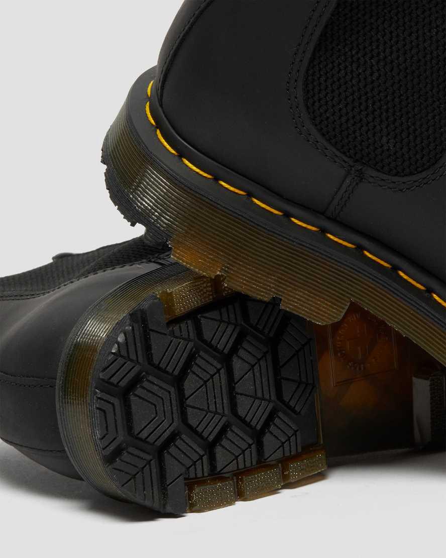 Botas de Invierno Dr Martens 2976 Wintergrip Chelsea Hombre Negras  España |  09163-NBOK