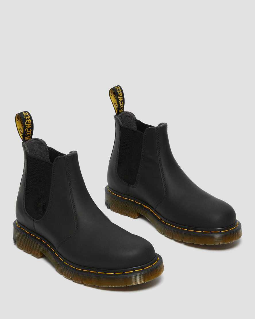 Botas de Invierno Dr Martens 2976 Wintergrip Chelsea Hombre Negras  España |  09163-NBOK
