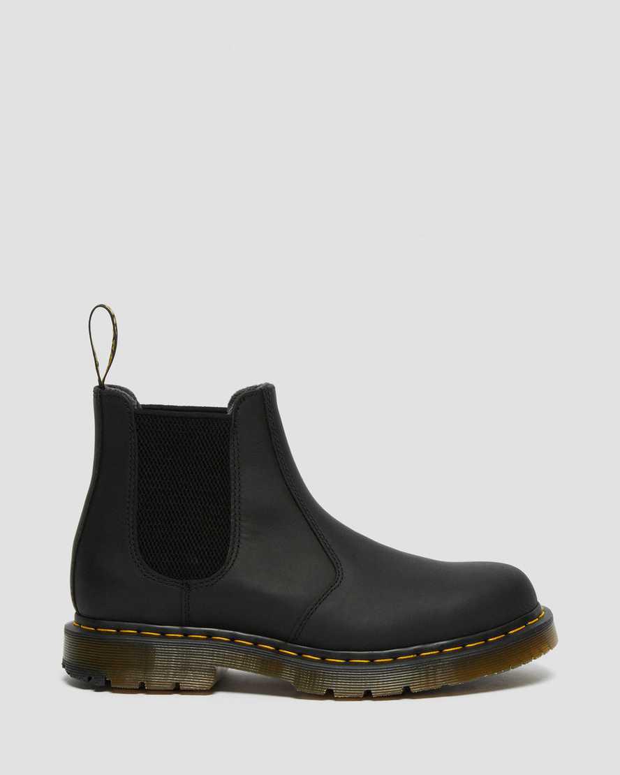Botas de Invierno Dr Martens 2976 Wintergrip Chelsea Hombre Negras  España |  09163-NBOK