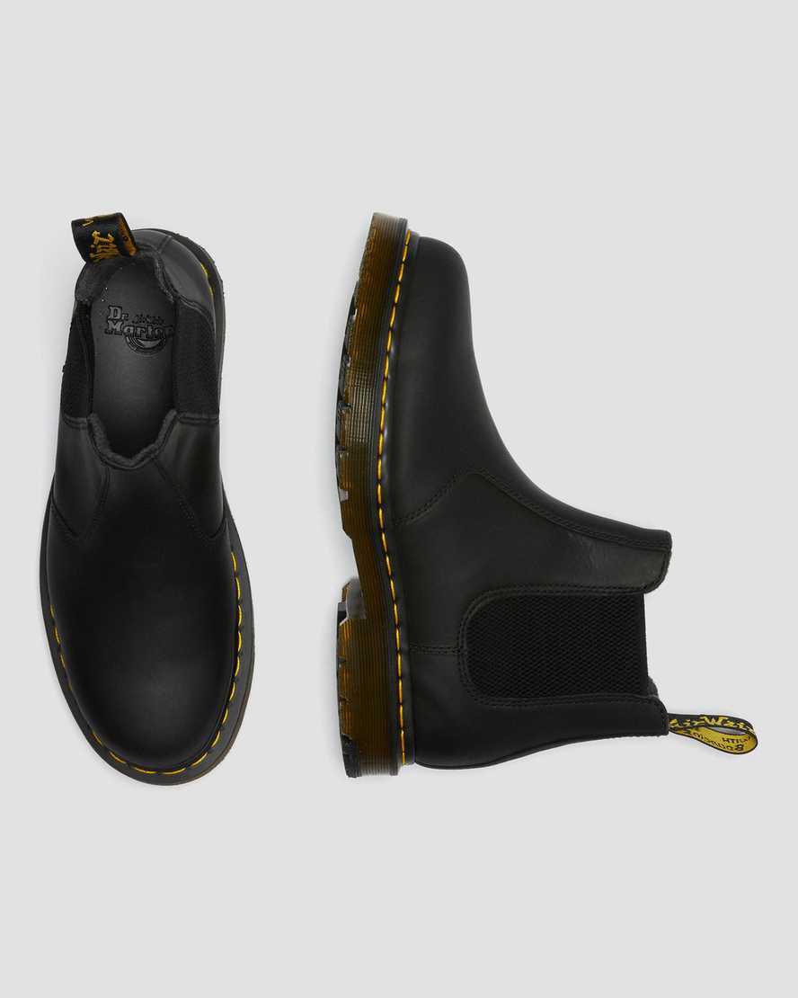 Botas de Invierno Dr Martens 2976 Wintergrip Chelsea Hombre Negras  España |  09163-NBOK