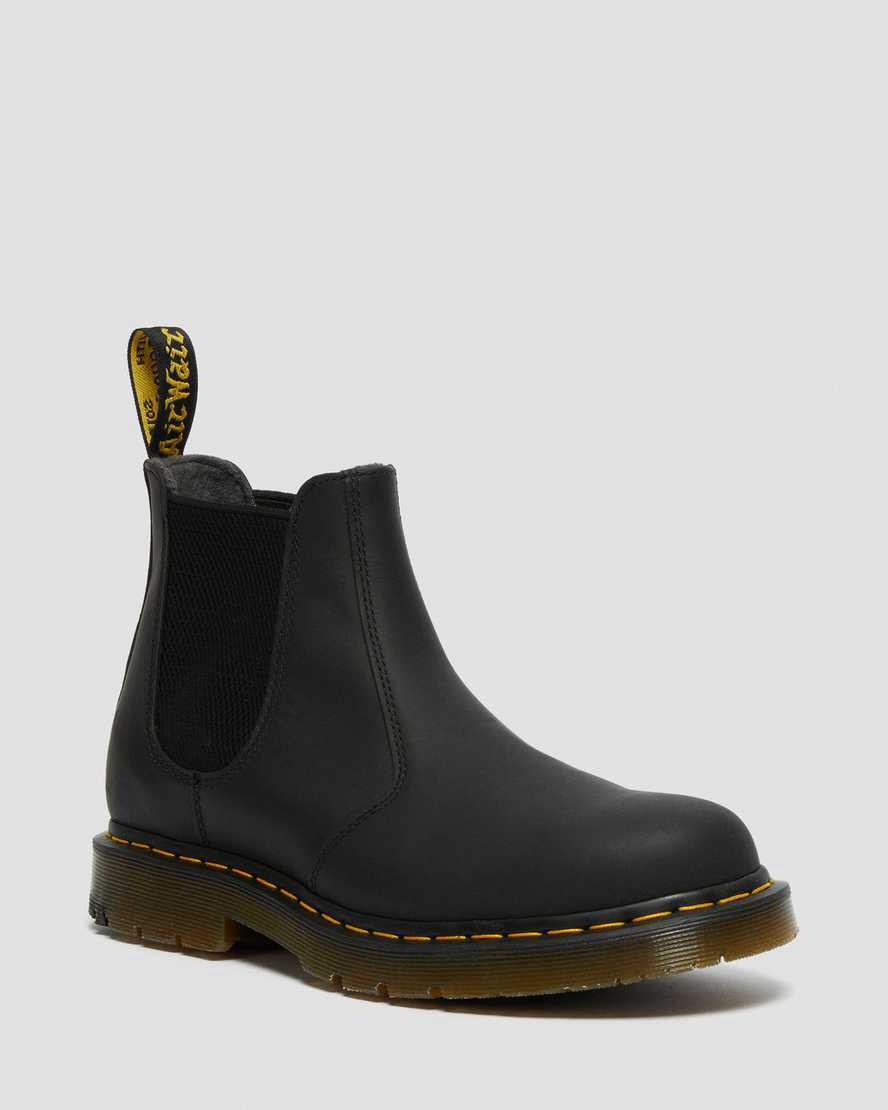 Botas de Invierno Dr Martens 2976 Wintergrip Chelsea Hombre Negras  España |  09163-NBOK