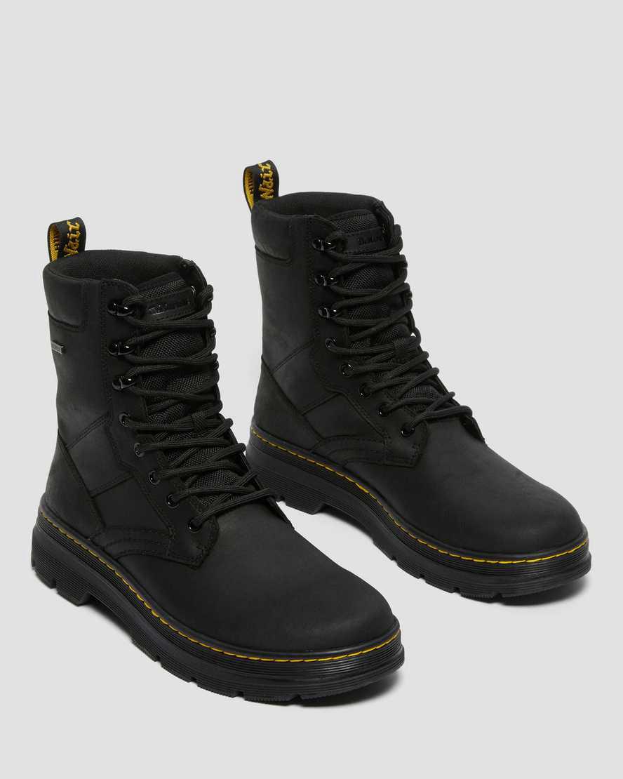 Botas de Invierno Dr Martens Iowa Waterproof Poly Casual Mujer Negras  España |  51237-JWAG