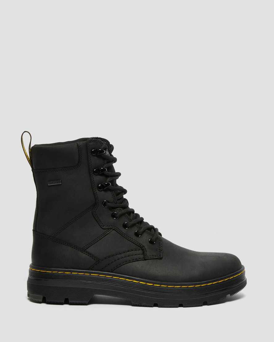 Botas de Invierno Dr Martens Iowa Waterproof Poly Casual Mujer Negras  España |  51237-JWAG