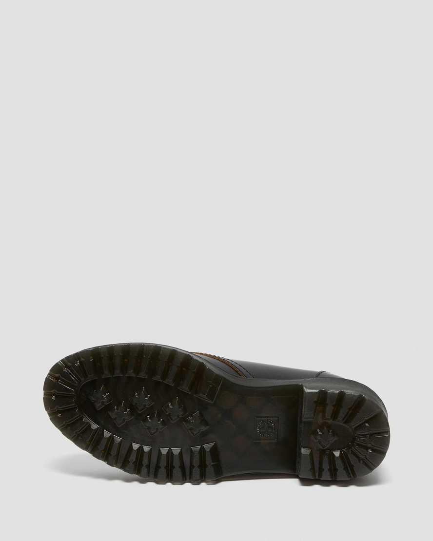 Botas de Tacon Dr Martens Leona Lo Vintage Smooth Leather Mujer Negras  España |  81260-JLGV