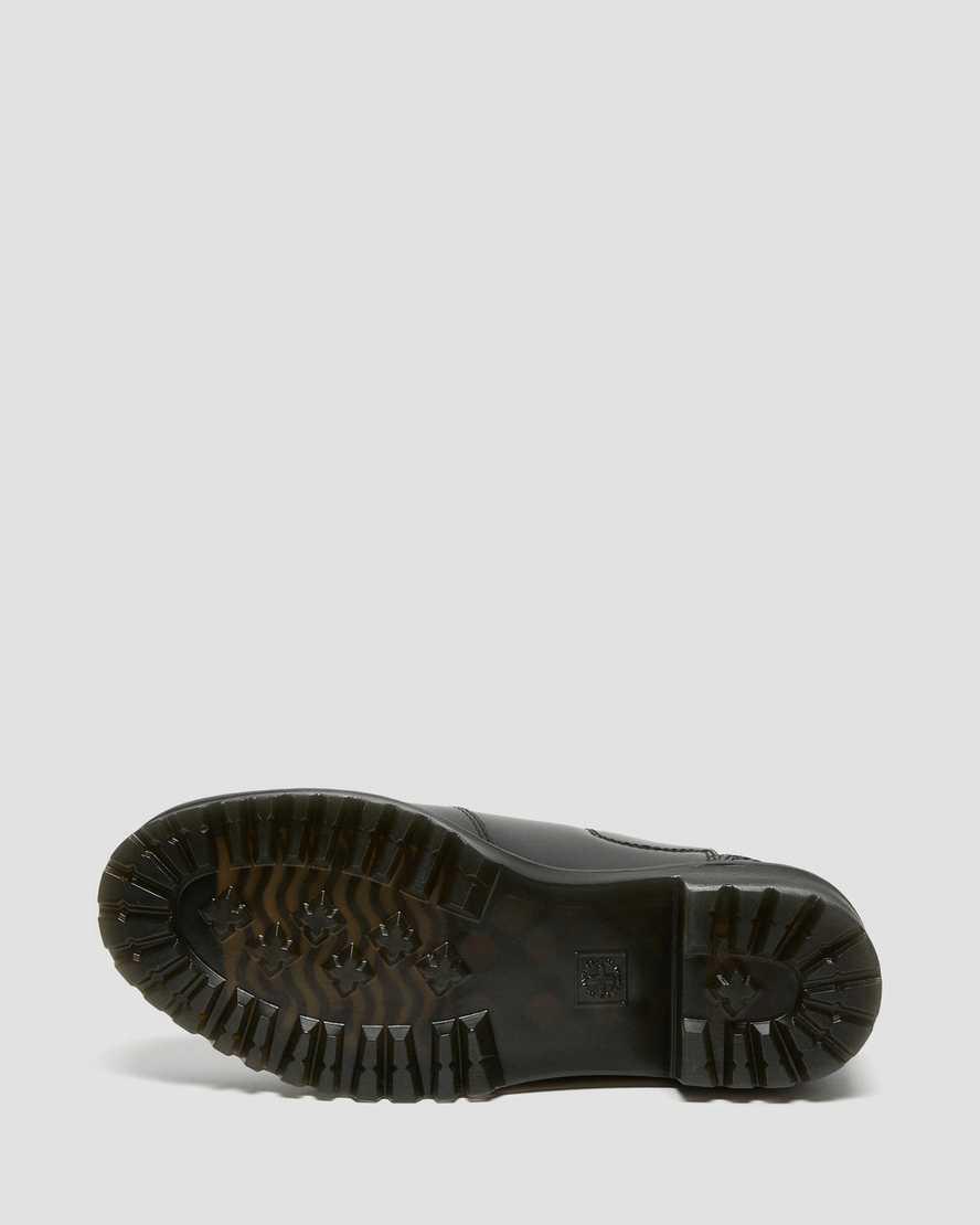Botas de Tacon Dr Martens Rometty II Vintage Smooth Leather Chelsea Mujer Negras  España |  27986-EFOB