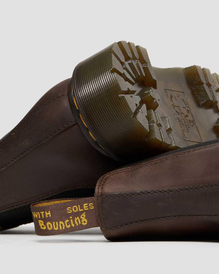 Botines Chelsea Dr Martens 2976 Bex Crazy Horse Mujer Marrones Oscuro  España |  06287-CSAK