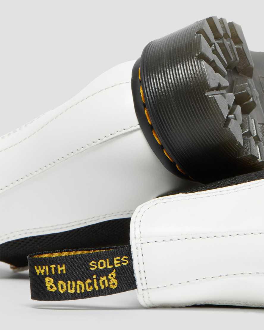 Botines Chelsea Dr Martens 2976 Bex Smooth Leather Mujer Blancas  España |  62539-DNPI